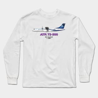 Avions de Transport Régional 72-500 - Air Austral Long Sleeve T-Shirt